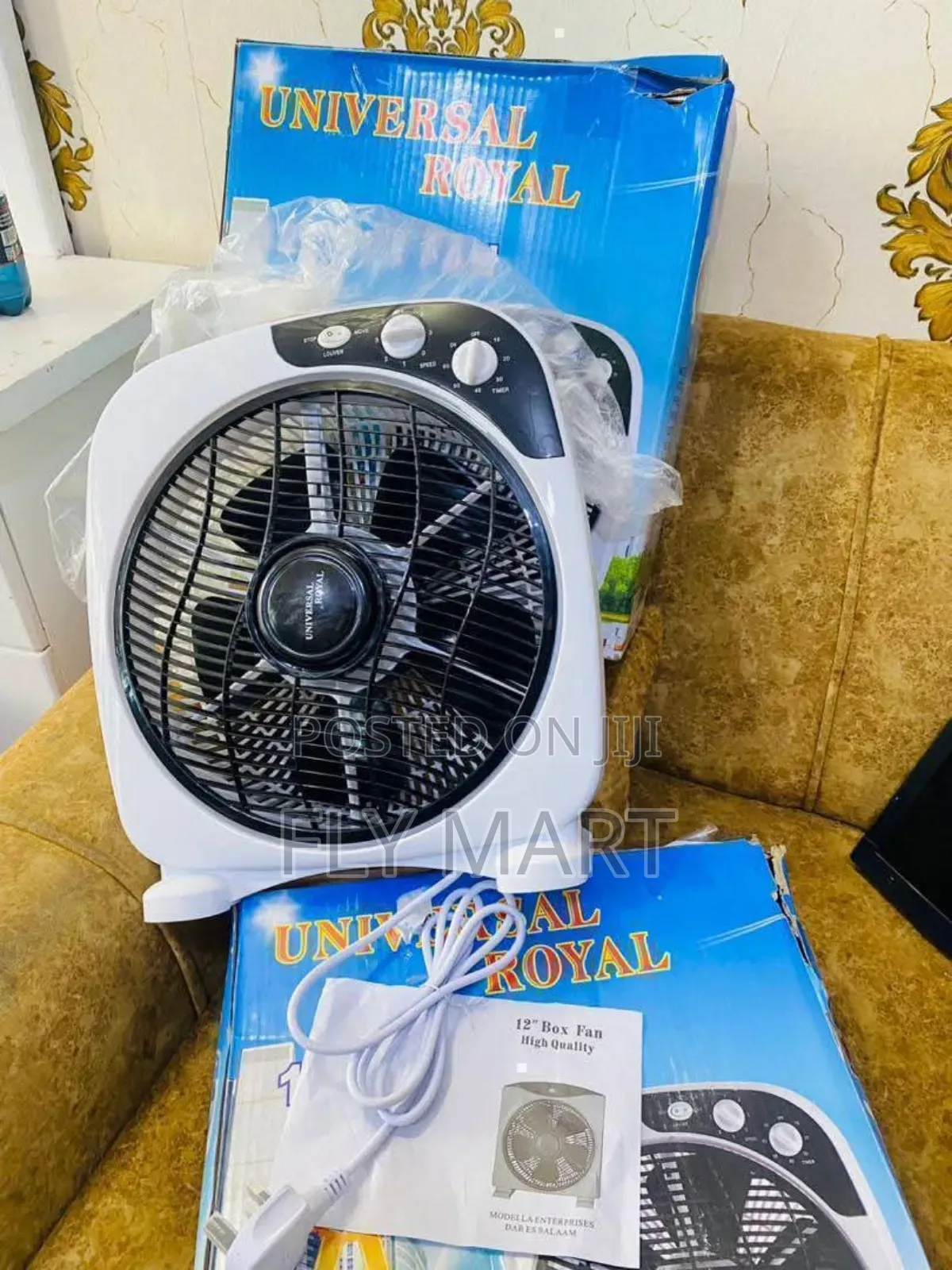Universal Box Table Fan  አየር ማቀዝቀዣ