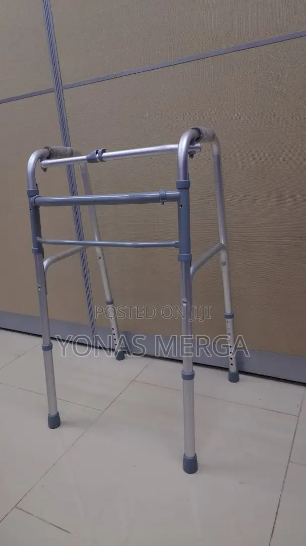 Walker/Walker/Single-Button Release Allows Quick, One-Hand