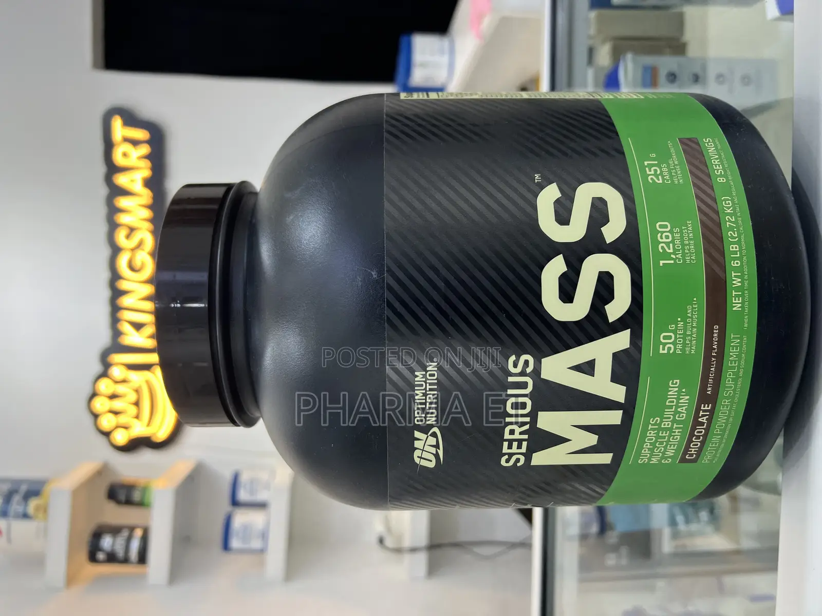 Optimum Nutrition Brand Serious Mass ክብደት ለመጨመር