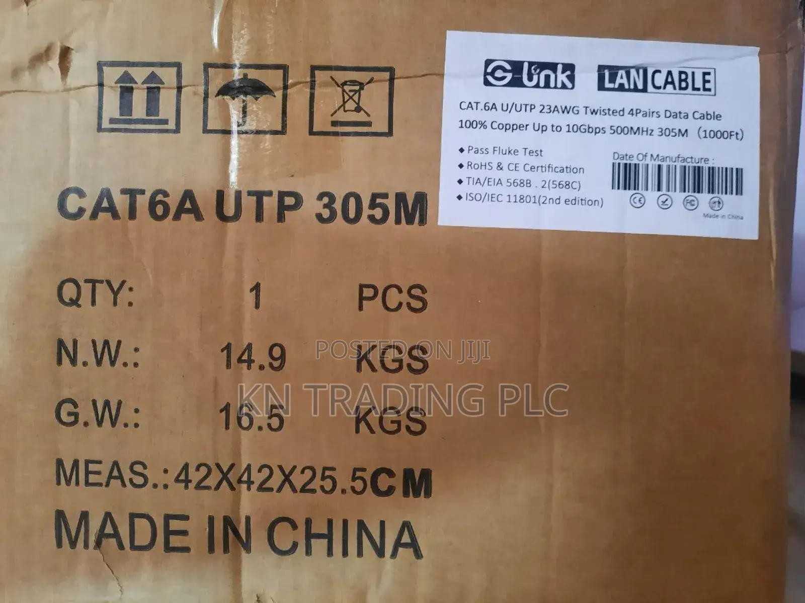 Cat 6a Utp Cable