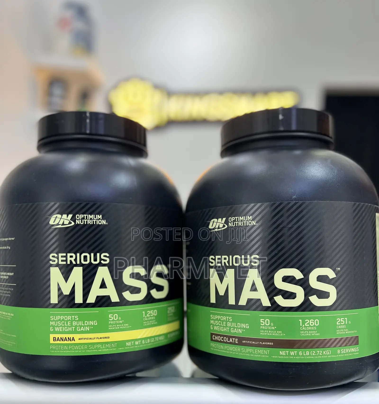 Serious Mass 2.72kg Weight Gainer በነፃ ያሉበት ቦታ እናደርሳለን