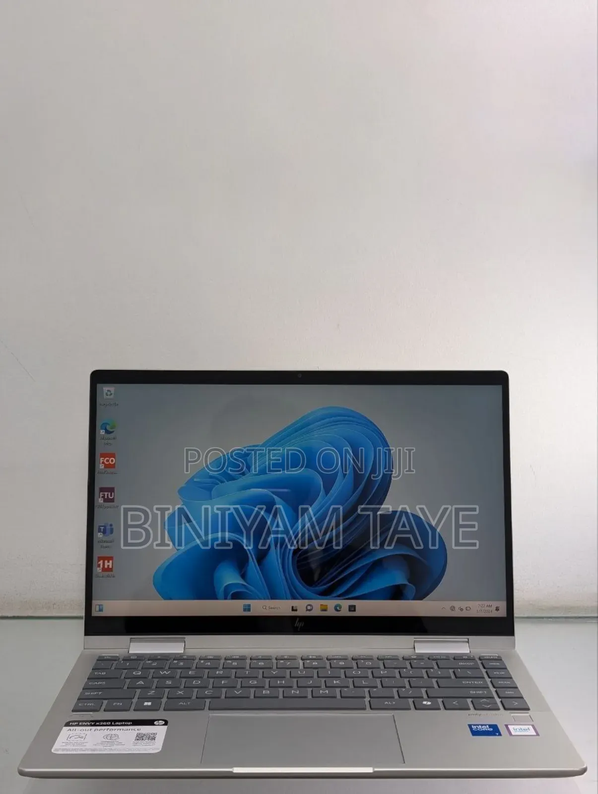 New Laptop HP Envy X360 16GB Intel Core I7 SSD 1T