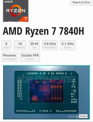 New Laptop HP Pavilion 14 32GB AMD Ryzen 7 SSD 1T