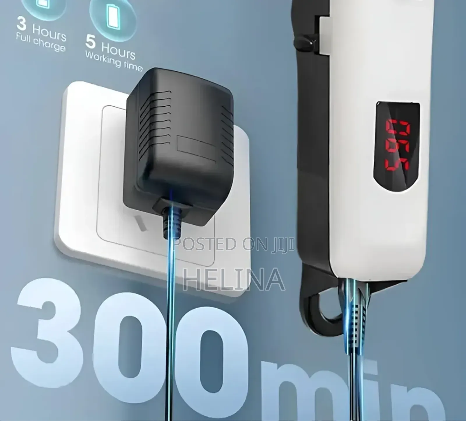 Stainless Steel Metal Original Geemy Hair Clipper