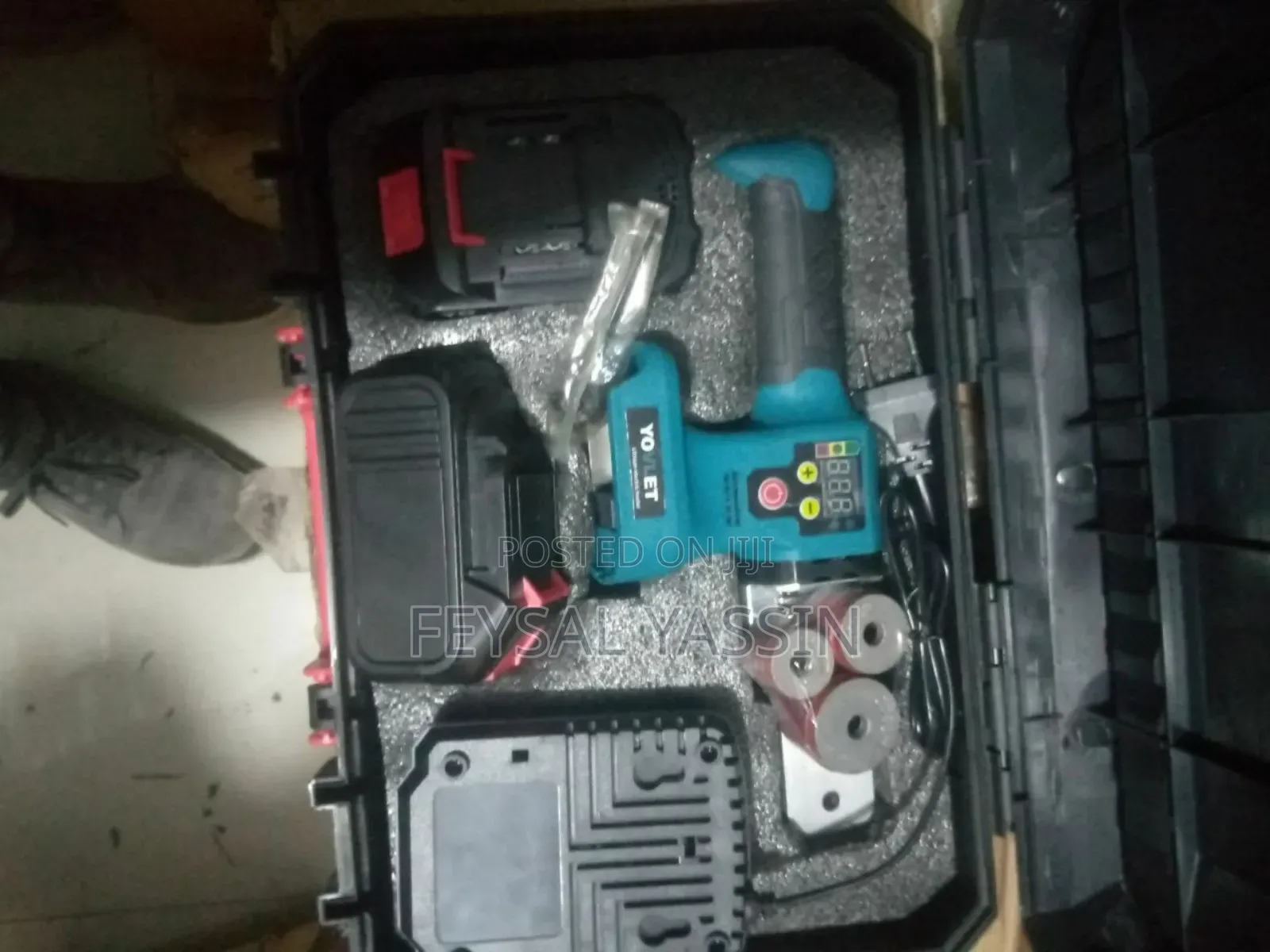 Plastic Tube Welding Cordless With 2 Battery