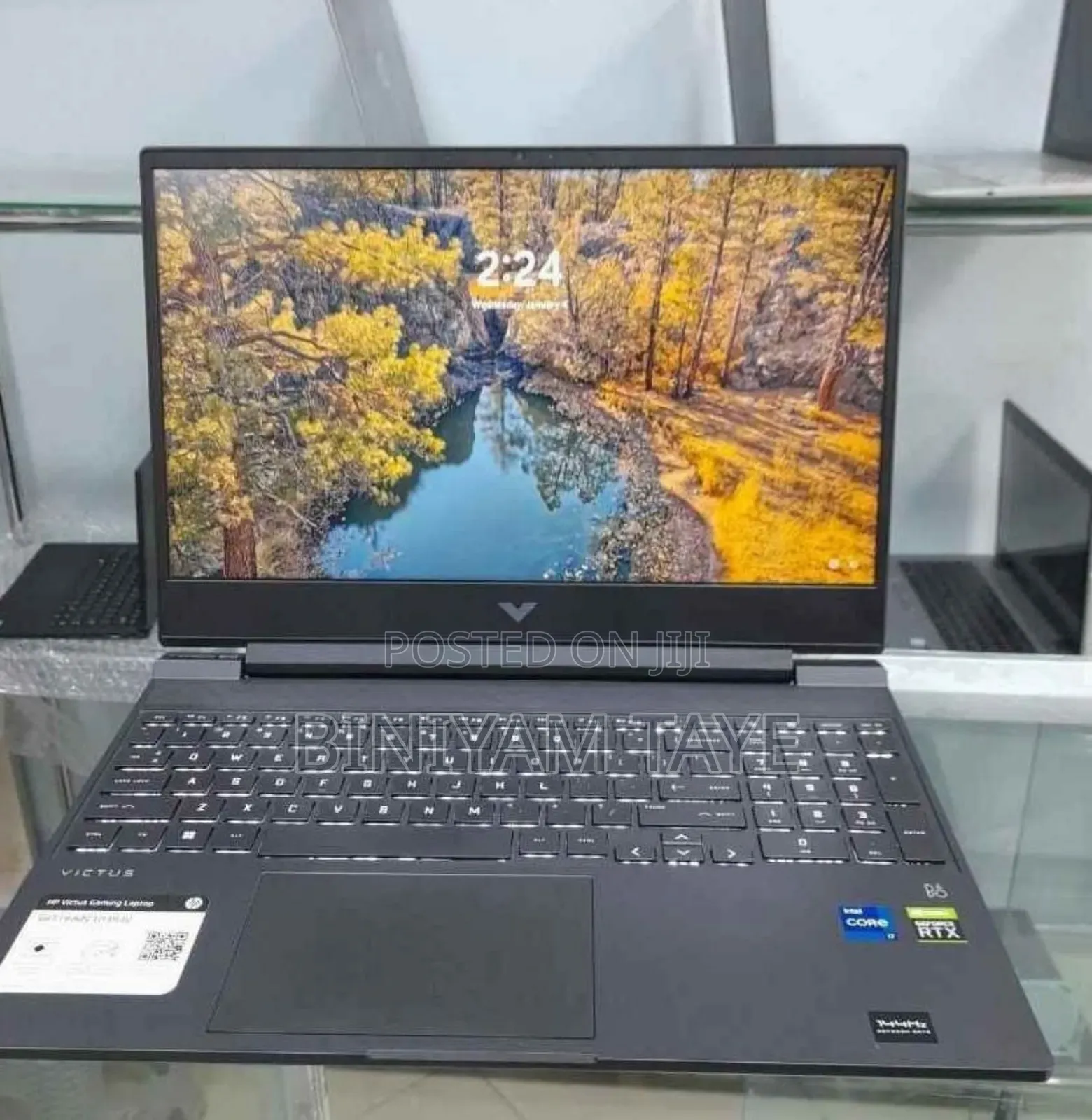 New Laptop HP Victus 15 16GB Intel Core I7 SSD 512GB