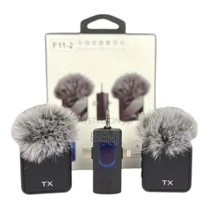 Photo - F11-2 Wireless Mic | 3 in 1 | Ios iPhone | Android | Camera