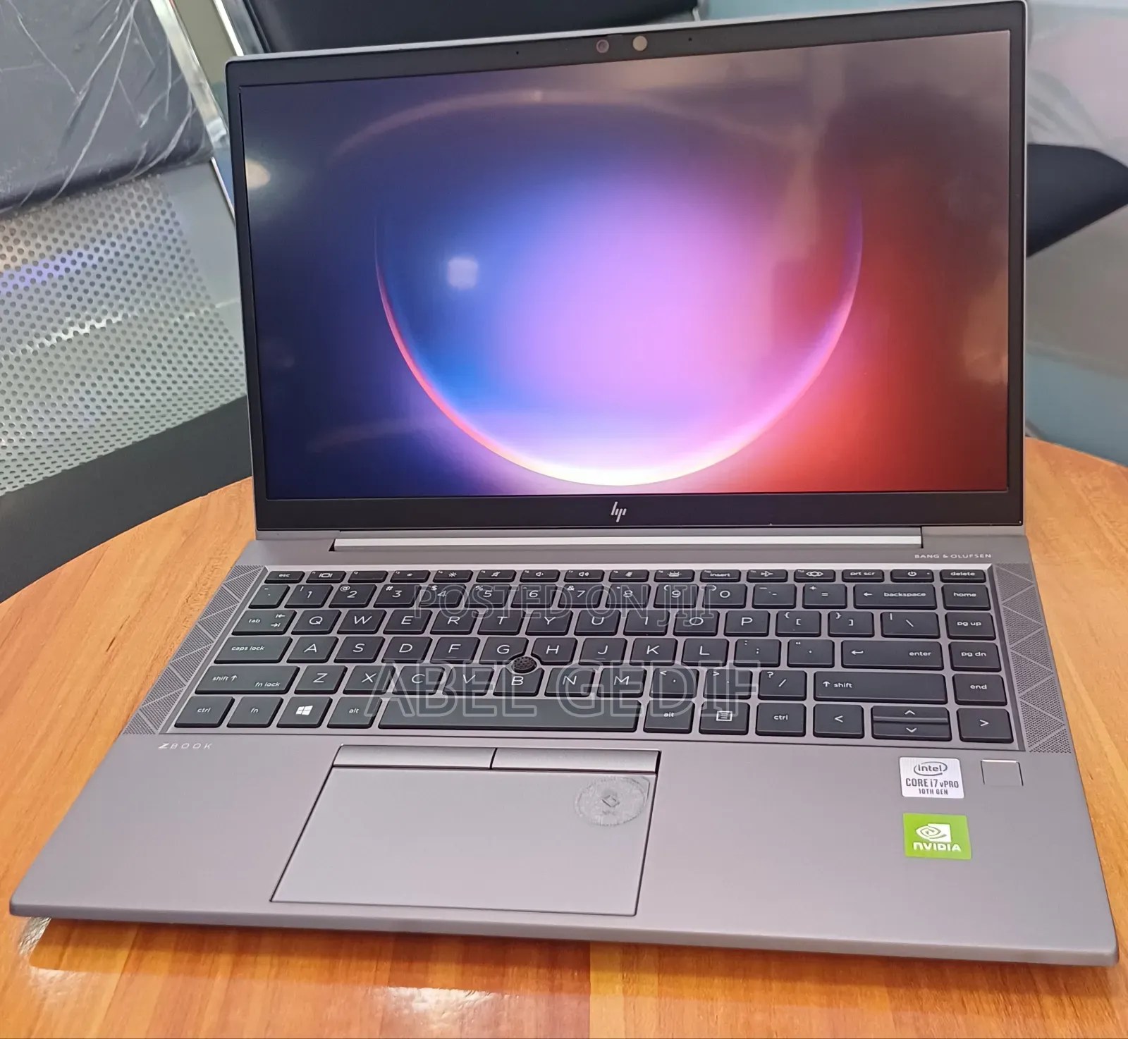 New Laptop HP Zbook Studio G7 32GB Intel Core I7 SSD 1T