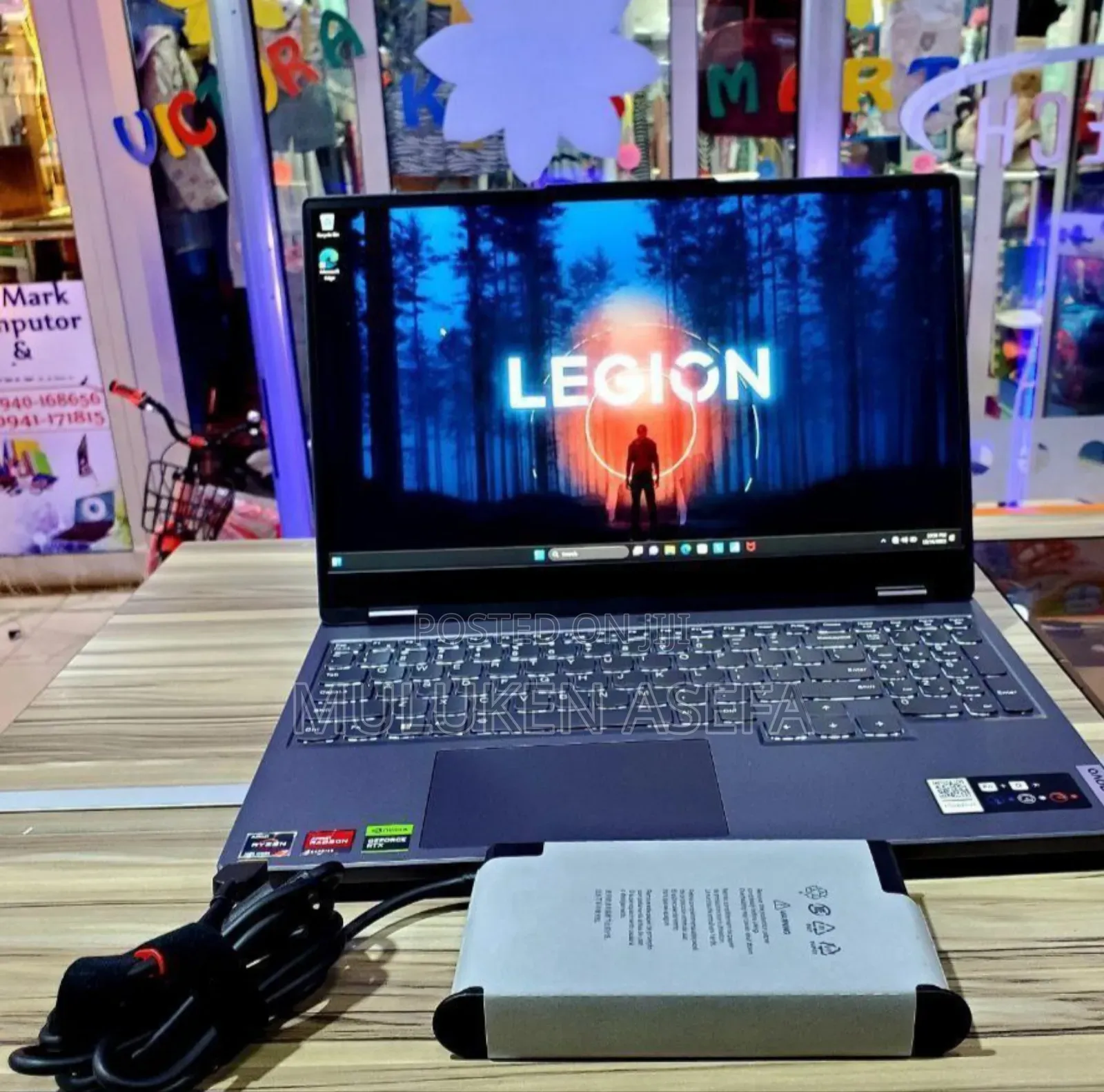 New Laptop Lenovo Legion 5 16GB AMD Ryzen 7 SSD 1T