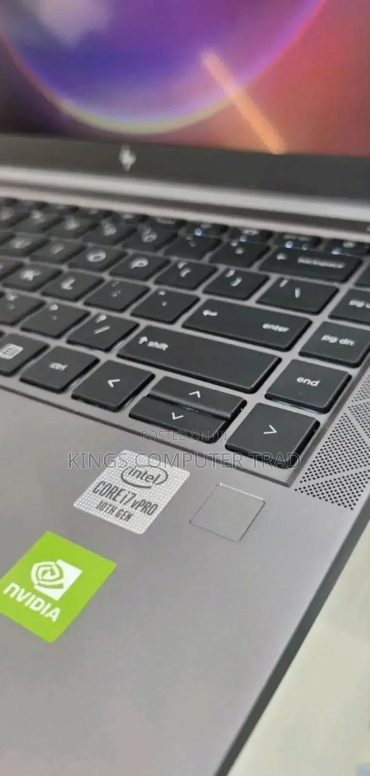 New Laptop HP Zbook Studio G7 32GB Intel Core I7 SSD 1T