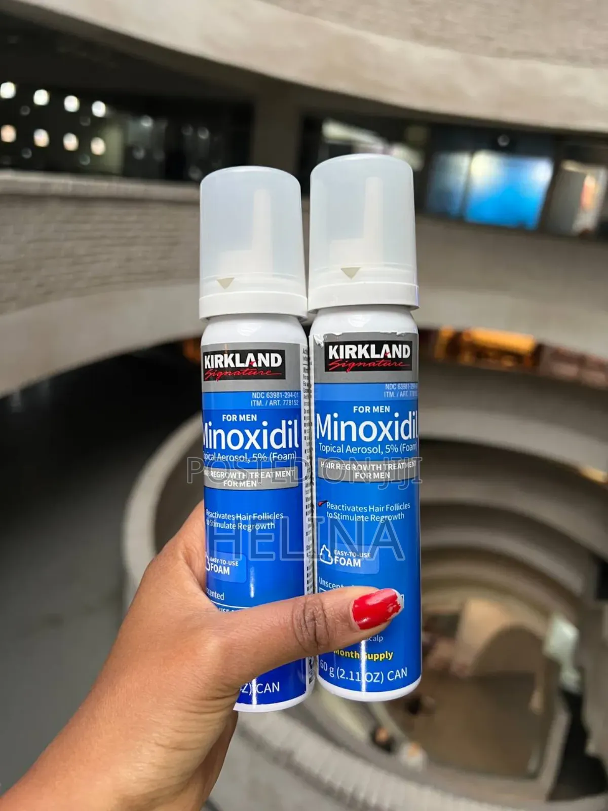 Made in Israel Original Foam Minoxidil From Usa