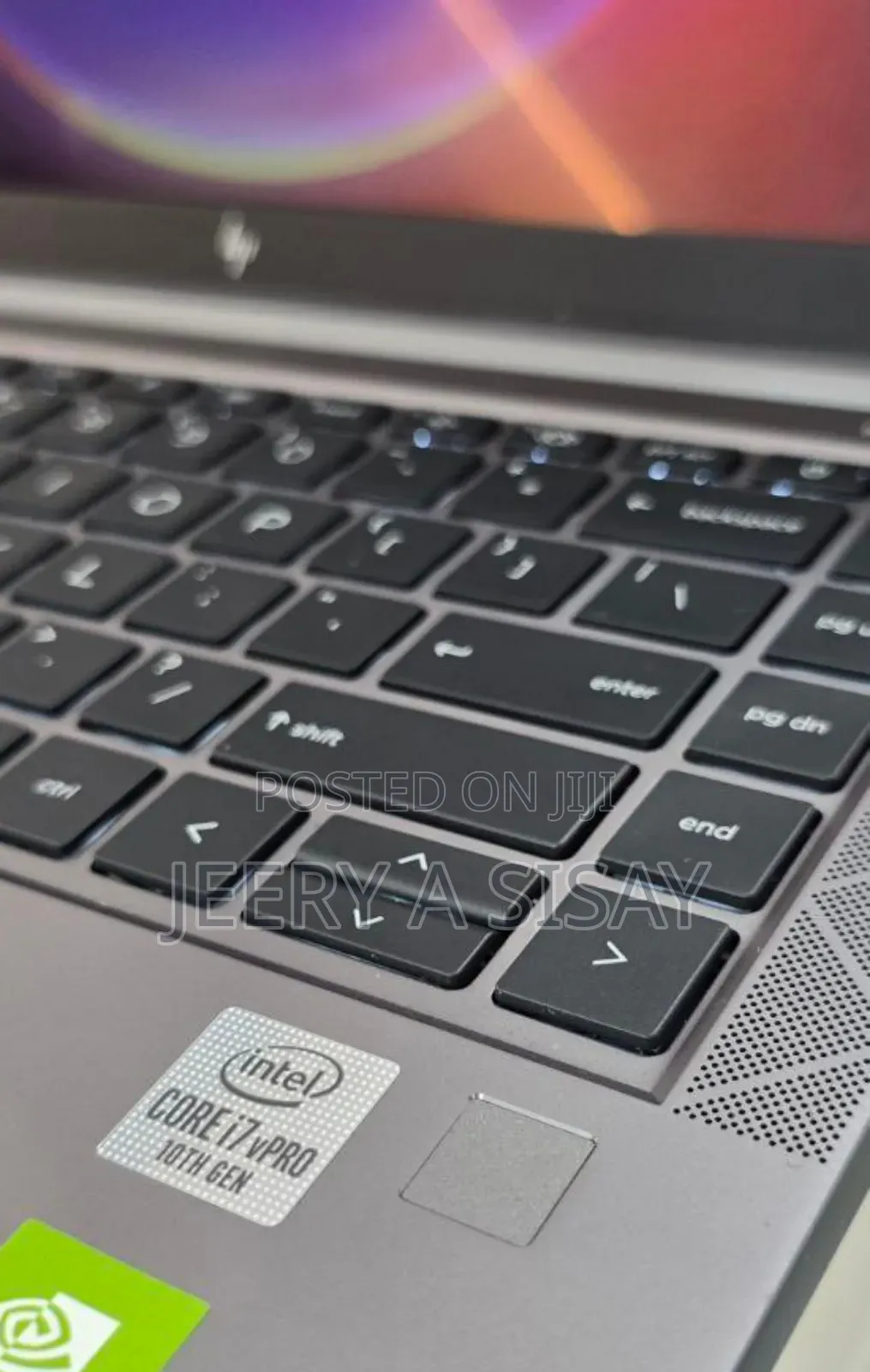 New Laptop HP Zbook Studio G7 32GB Intel Core I7 SSD 1T