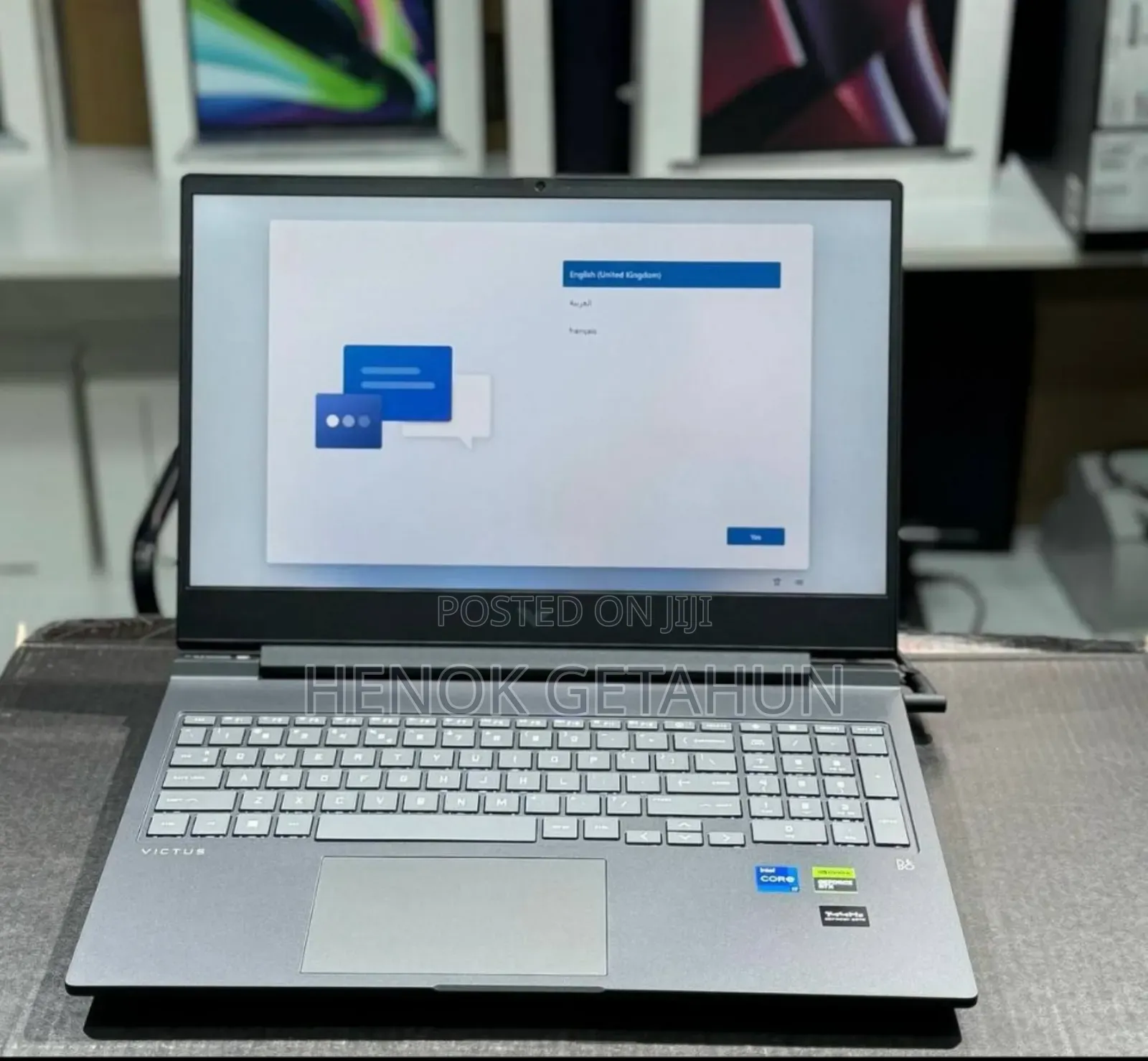 New Laptop HP Victus 15 16GB Intel Core I7 SSD 1T