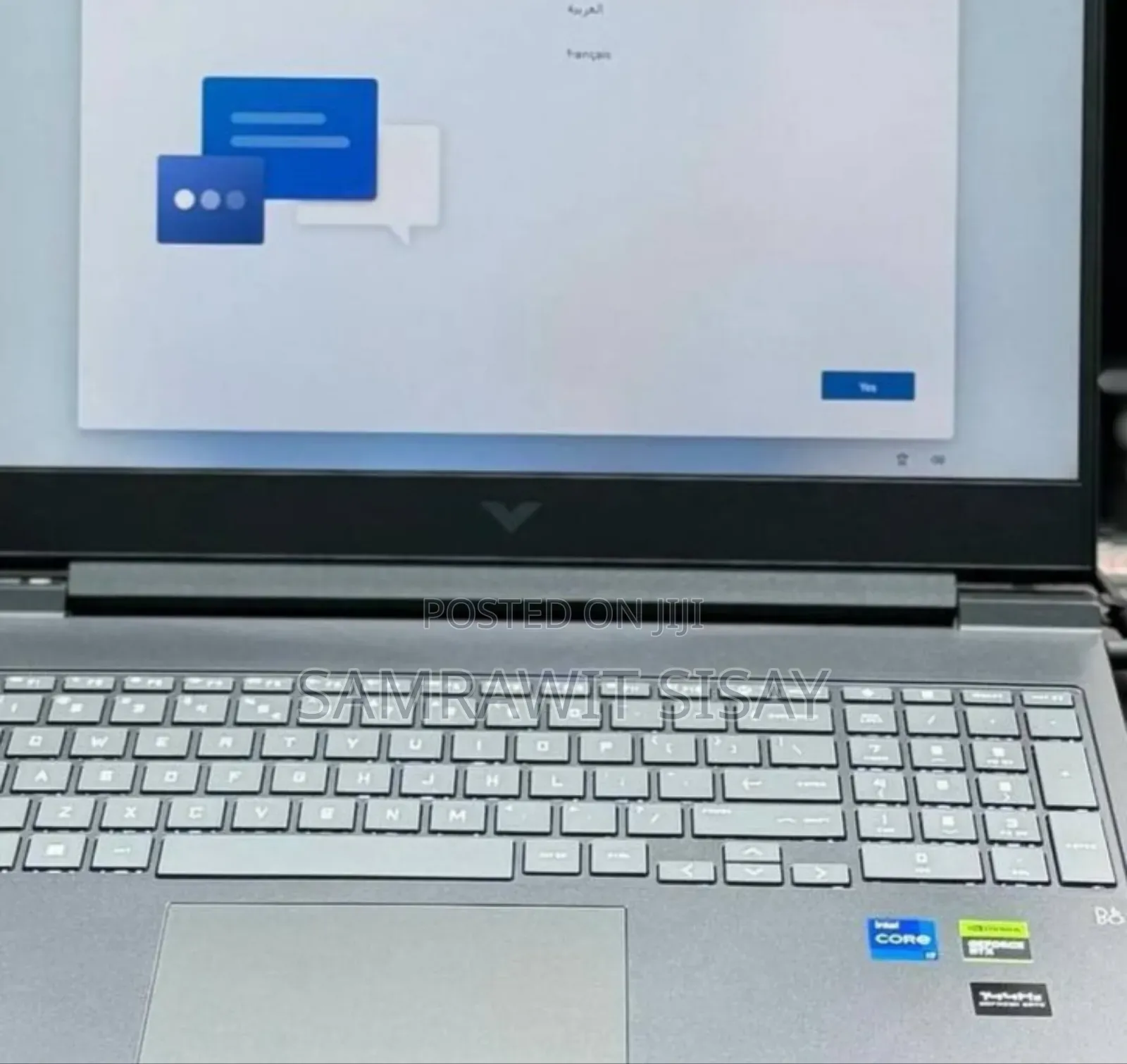 New Laptop HP Victus 16 16GB Intel Core I7 SSD 512GB