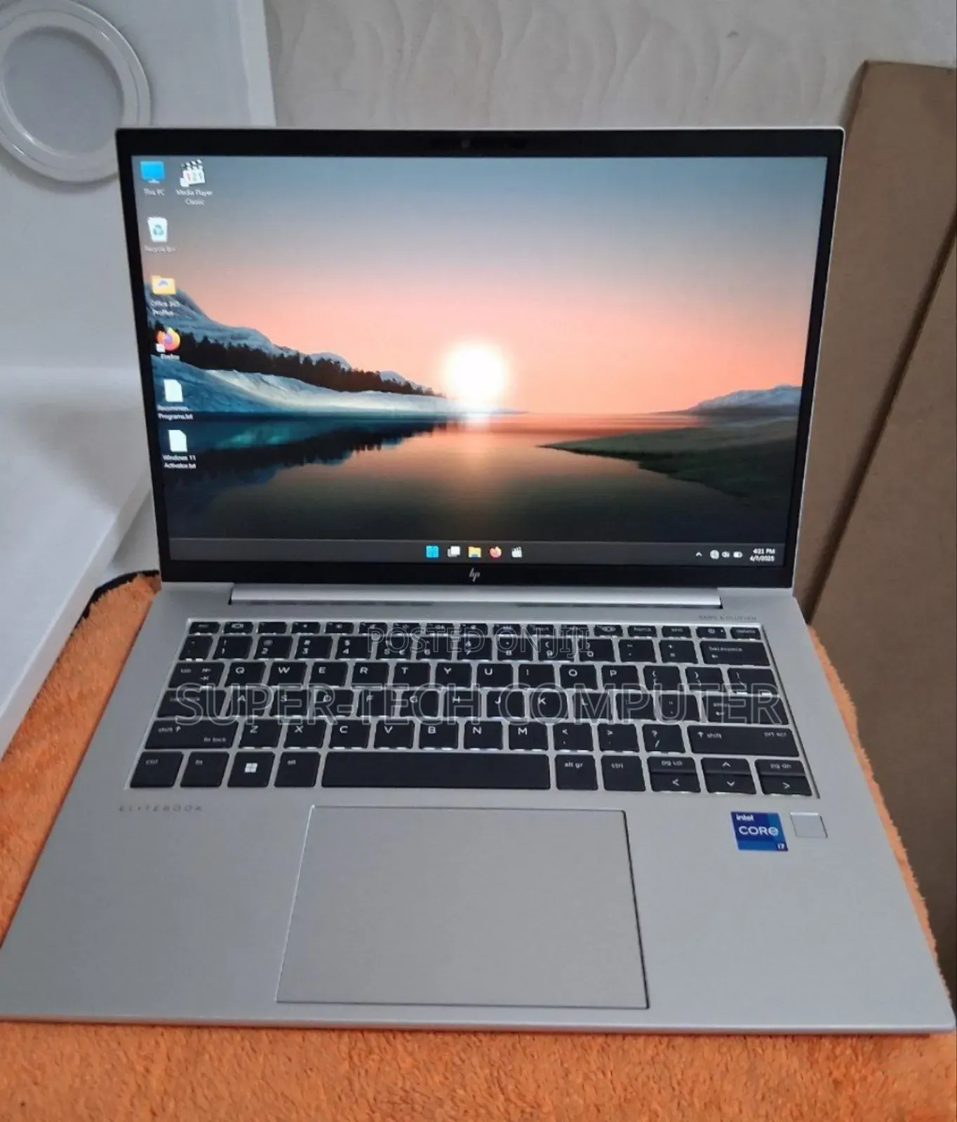 New Laptop HP EliteBook 840 G9 16GB Intel Core I7 SSD 512GB