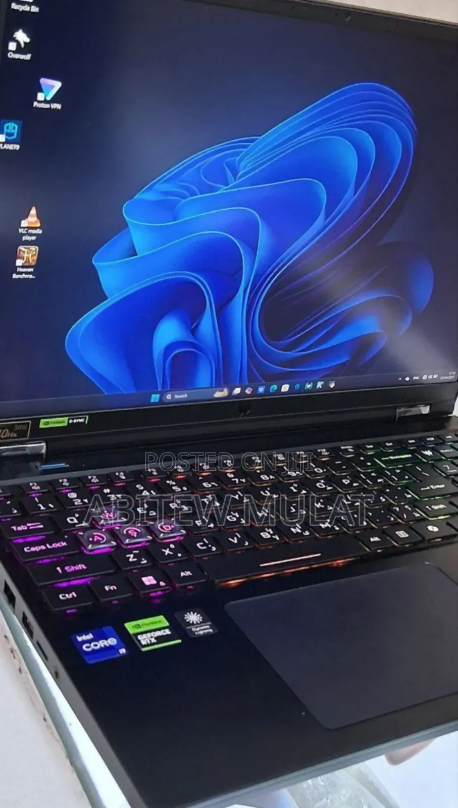 New Laptop Acer Predator Helios Neo 16 32GB Intel Core I7 SSD 1T