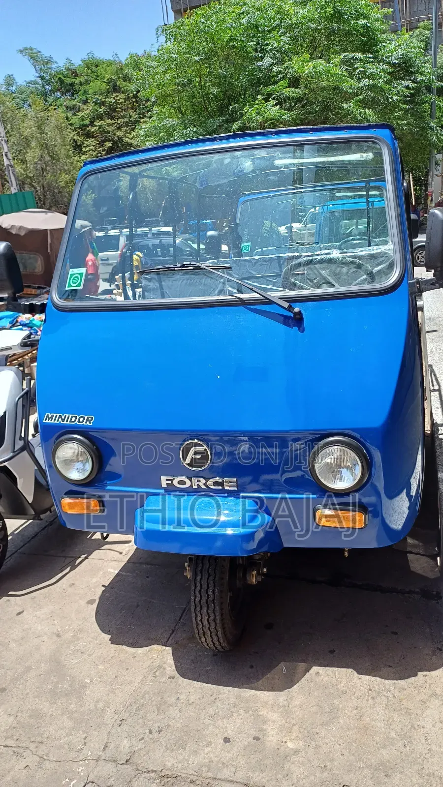 New Bajaj 2024 Blue