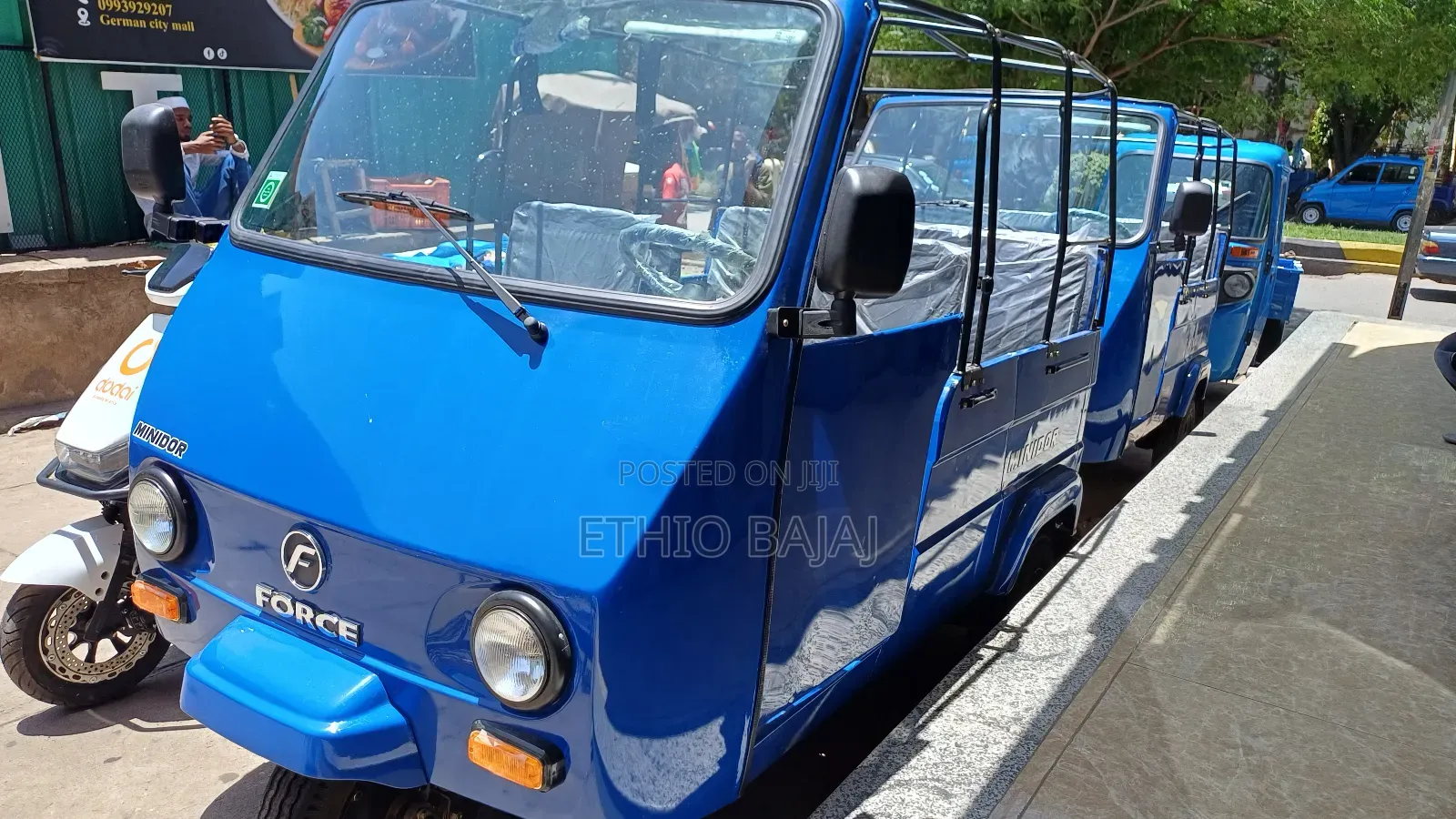 New Bajaj 2024 Blue