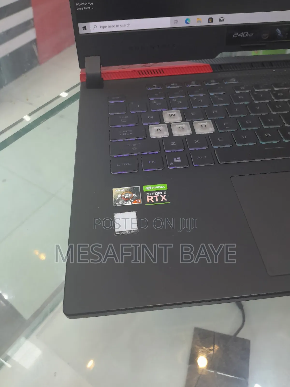 New Laptop Asus ROG Strix G15 16GB AMD Ryzen 9 SSD 1T