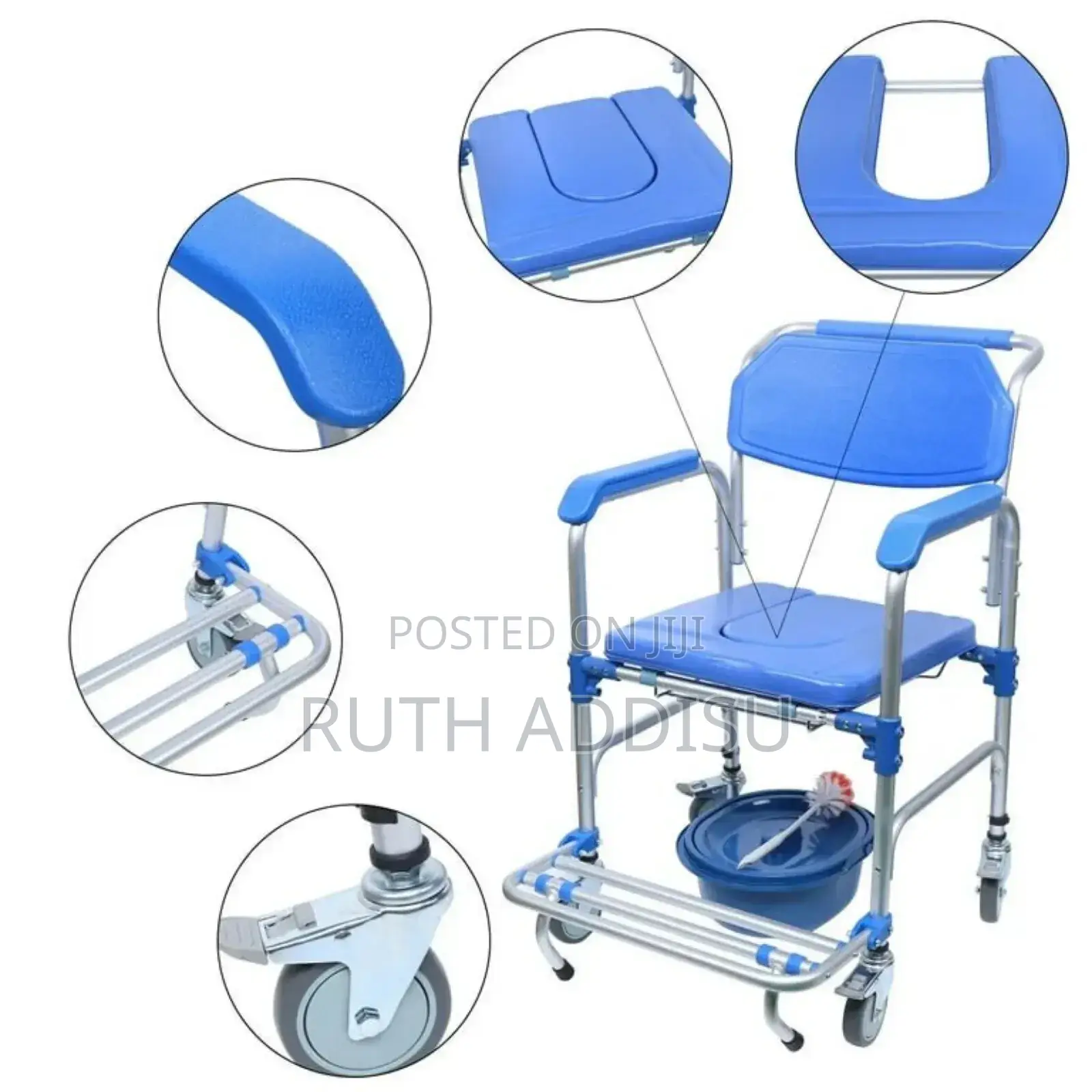Commode Wheel Chair4፯commode Chair2፬commode Chakr3፯commode