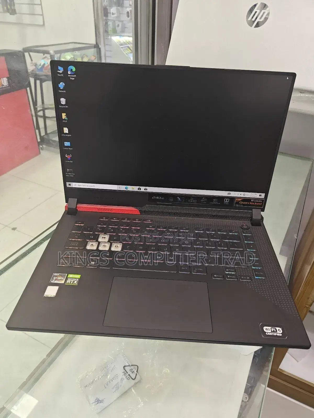 New Laptop Asus ROG Strix G15 16GB AMD Ryzen 9 SSD 1T