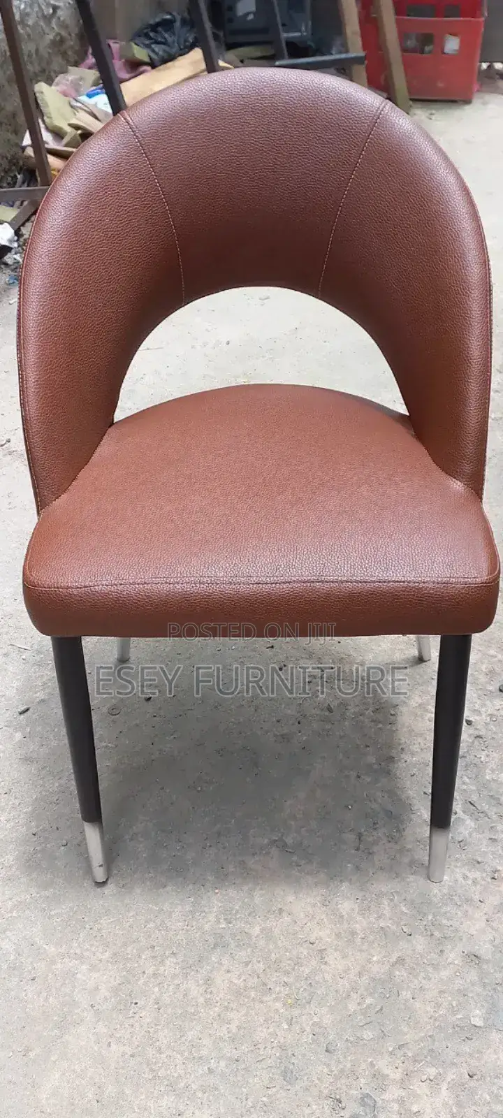 Hotel Restaurant Chair Metal Leg