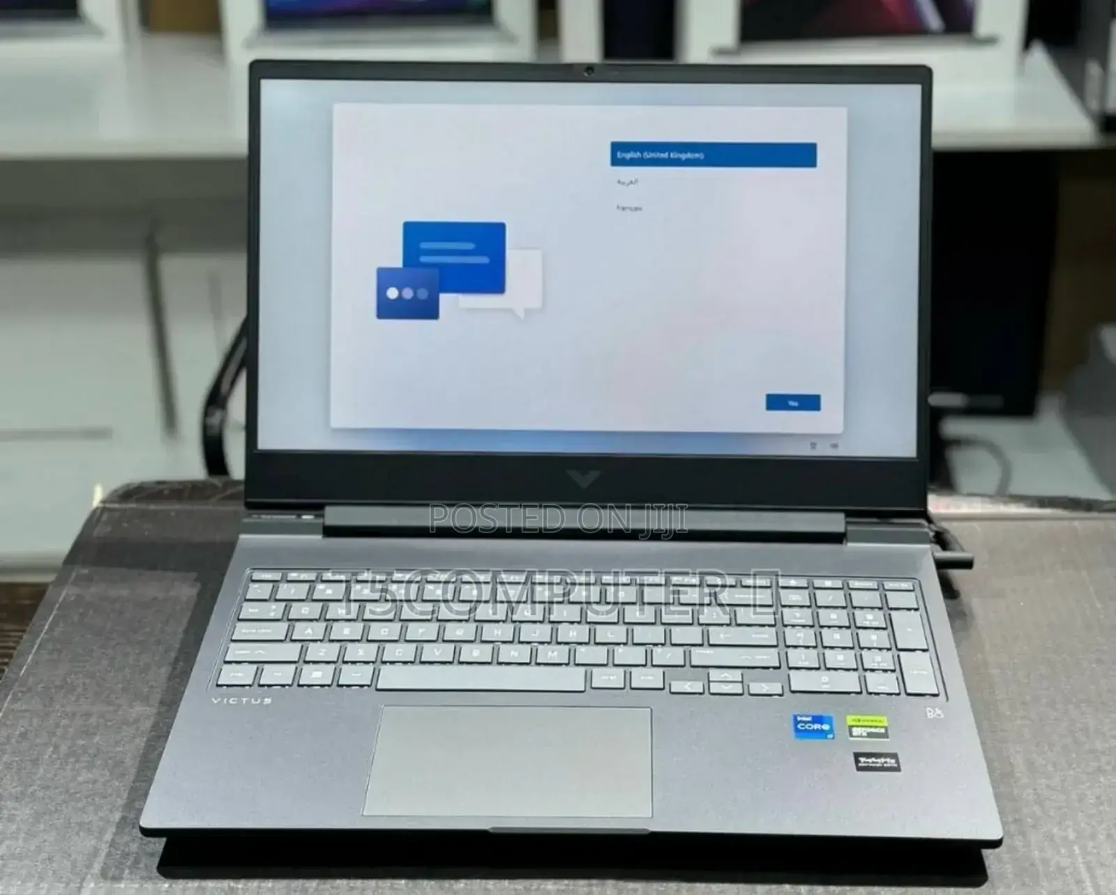 New Laptop HP 16GB Intel Core I7 SSD 512GB