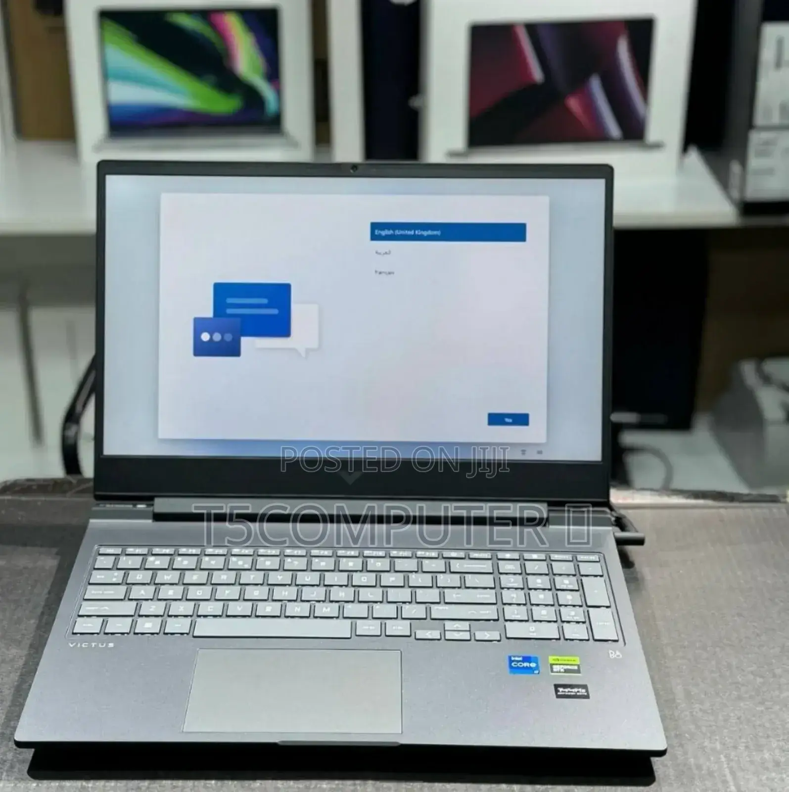 New Laptop HP 16GB Intel Core I7 SSD 512GB