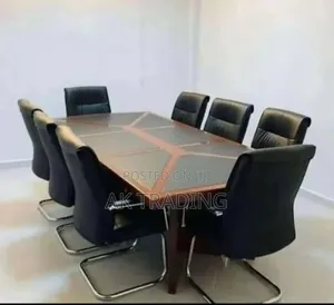 Photo - Modern Cconference Table and Chair