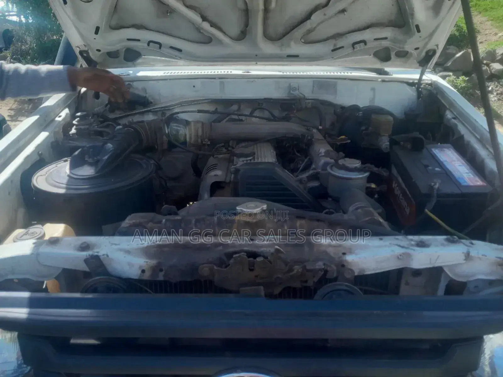 Toyota Land Cruiser 1998 White