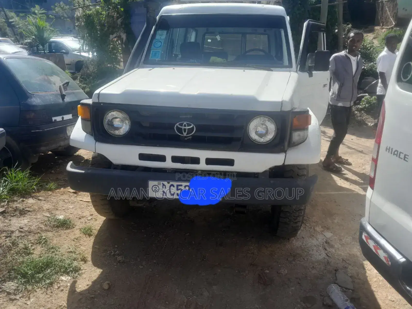 Toyota Land Cruiser 1998 White