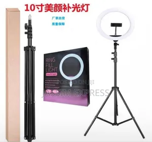 Ringlight With 2 Meter Tripod and Phone Holder