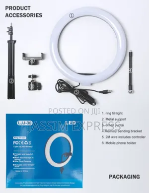 Original Led 12 Inch (30 Centi Meter)Ringlight With 2m Stand