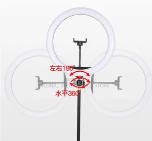 Led 12 Inch White Ringlight (5 Level Brigtness ) + 2m Stand