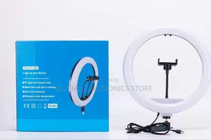 Led 12 Inch White Ringlight (5 Level Brigtness ) + 2m Stand