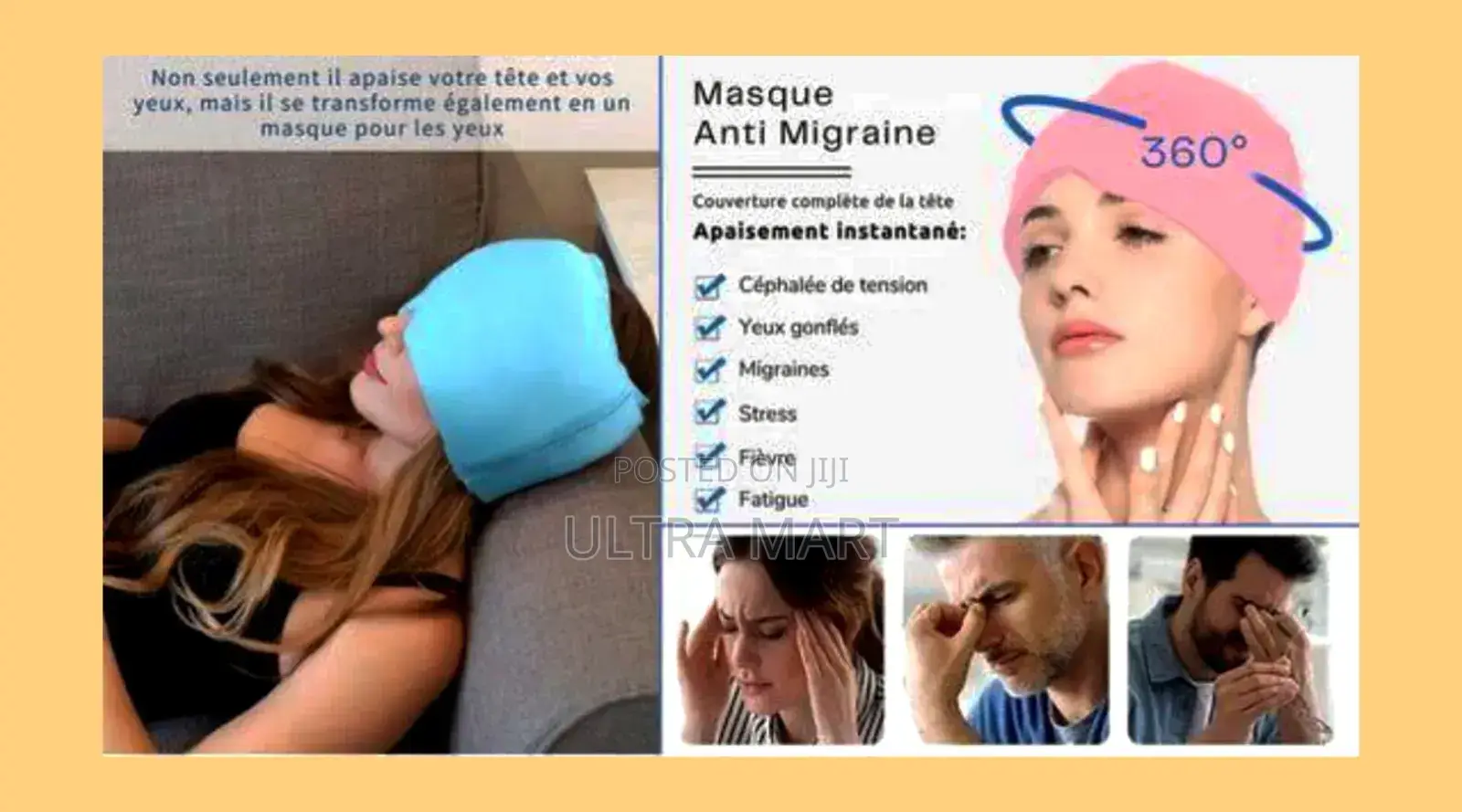 Migraine Headache Relief Gel Cap