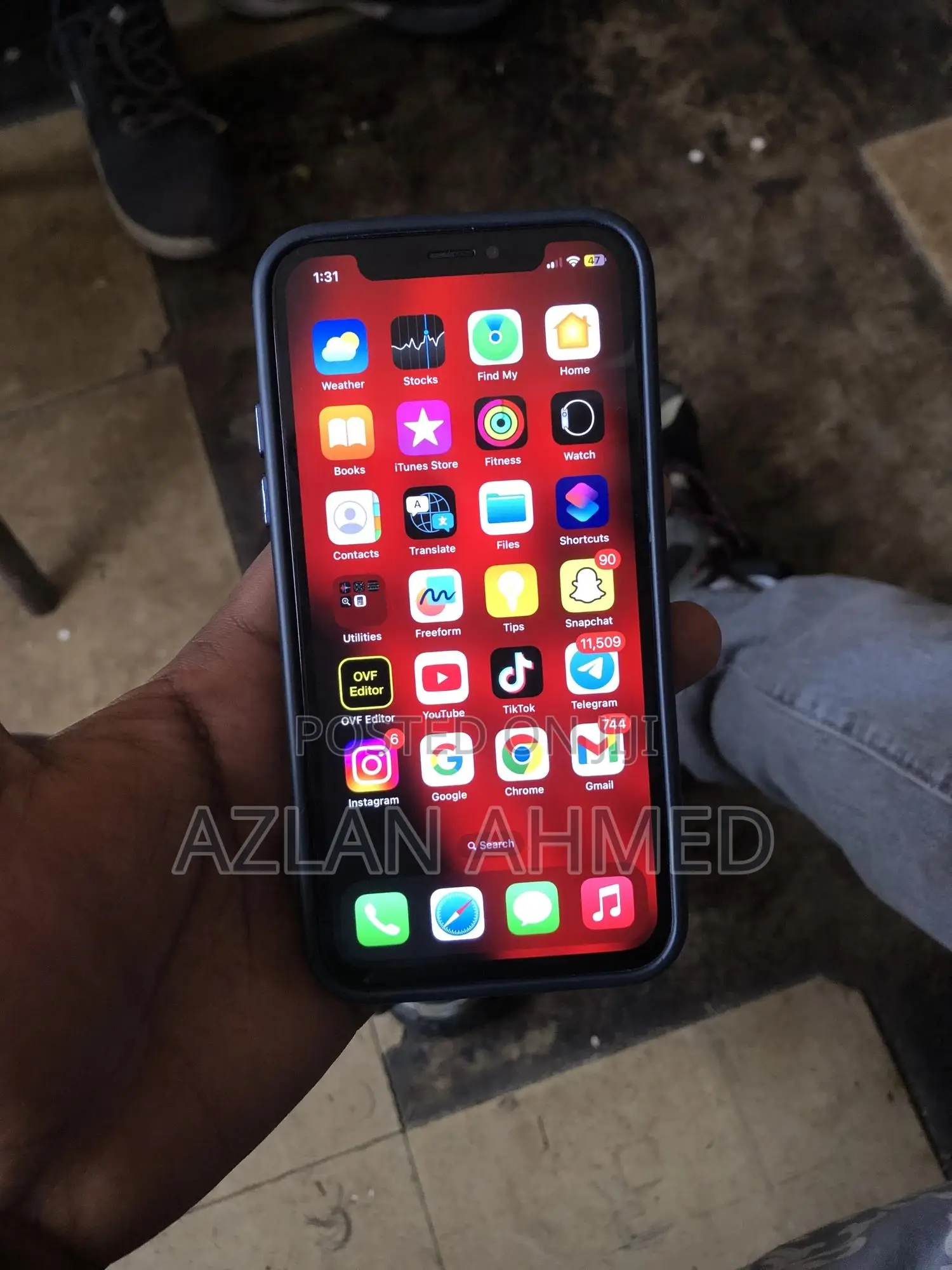 New Apple iPhone X 256 GB White