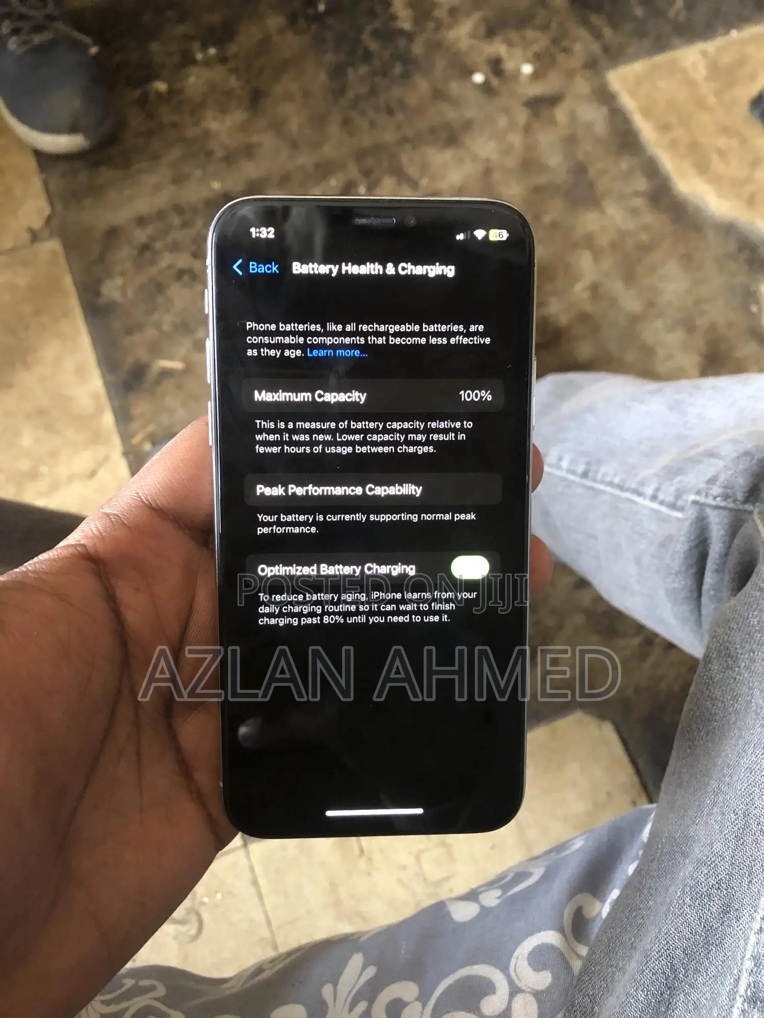 New Apple iPhone X 256 GB White