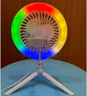 Photo - Ring Light and Fan