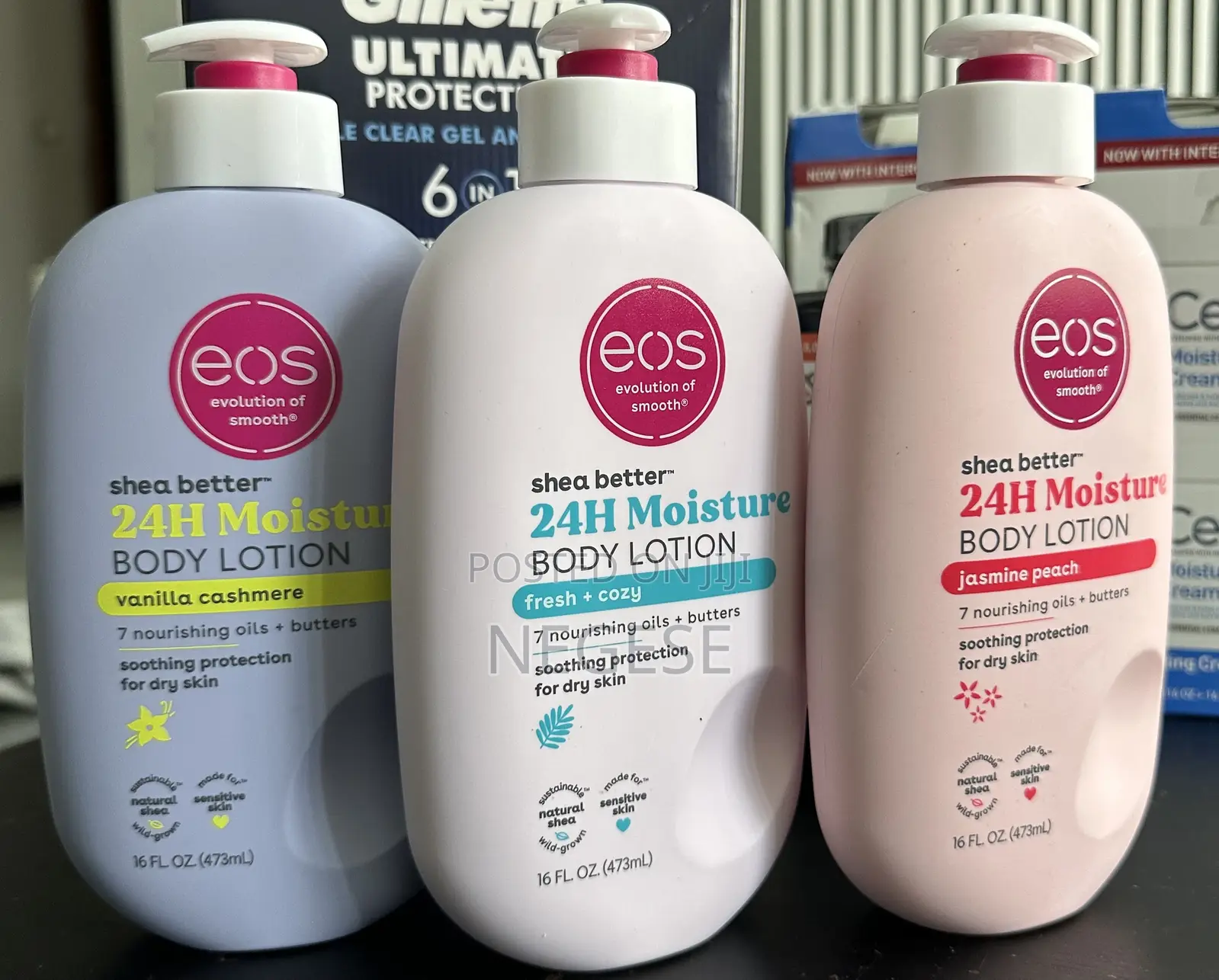 Eos Shea Better Body Lotion- Fresh Cozy, 24-Hour