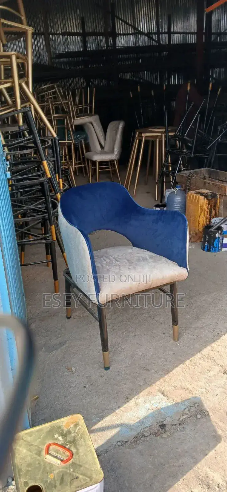Hotel Restaurant Vip Chair Metal Lega