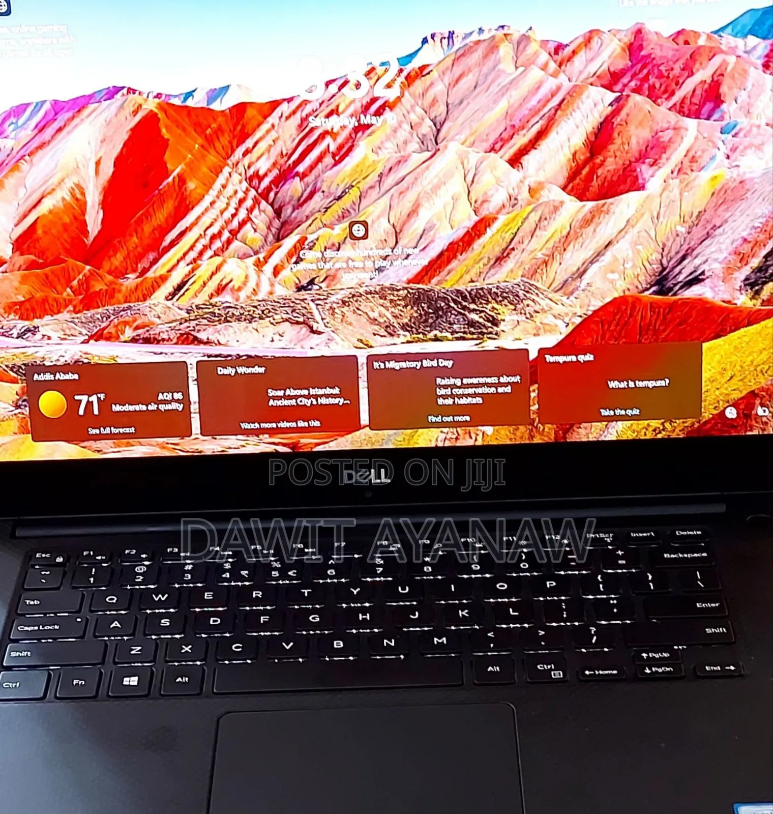 New Laptop Dell XPS 15 9510 16GB Intel Core I7 SSD 512GB