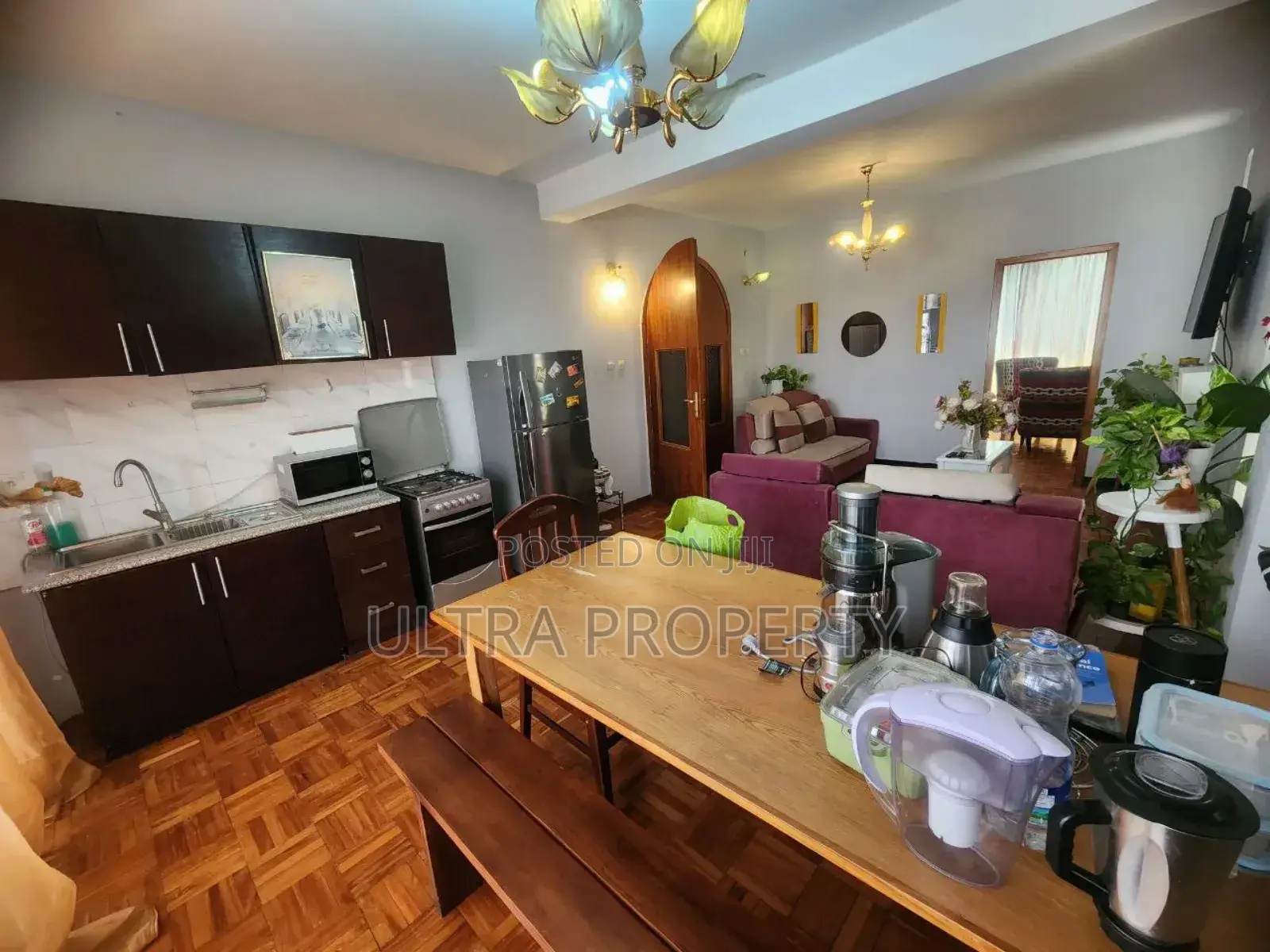 Furnished 1bdrm Apartment in Bole for rent
