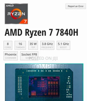 New Laptop HP Pavilion 14 16GB AMD Ryzen 7 SSD 1T