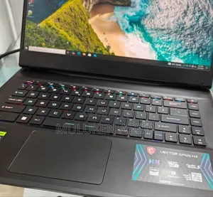 New Laptop MSI Vector GP66HX 12UGS 32GB Intel Core I7 SSD 1T