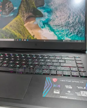New Laptop MSI Vector GP66HX 12UGS 32GB Intel Core I7 SSD 1T