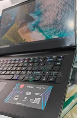 New Laptop MSI Vector GP66HX 12UGS 32GB Intel Core I7 SSD 1T