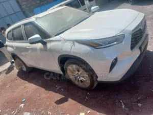 New Toyota Highlander Hybrid 2024 White