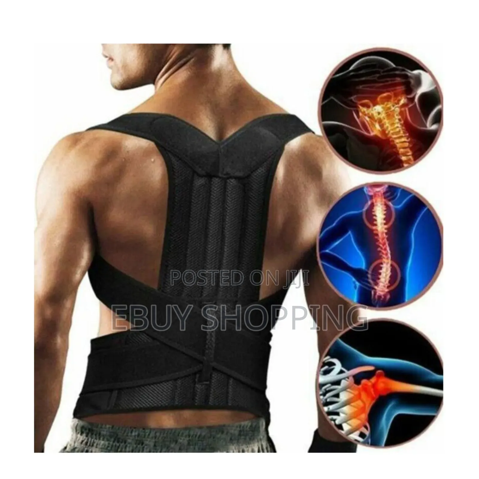 *Neck Shoulder Pain Relief Belt – Adjustable Comfortable