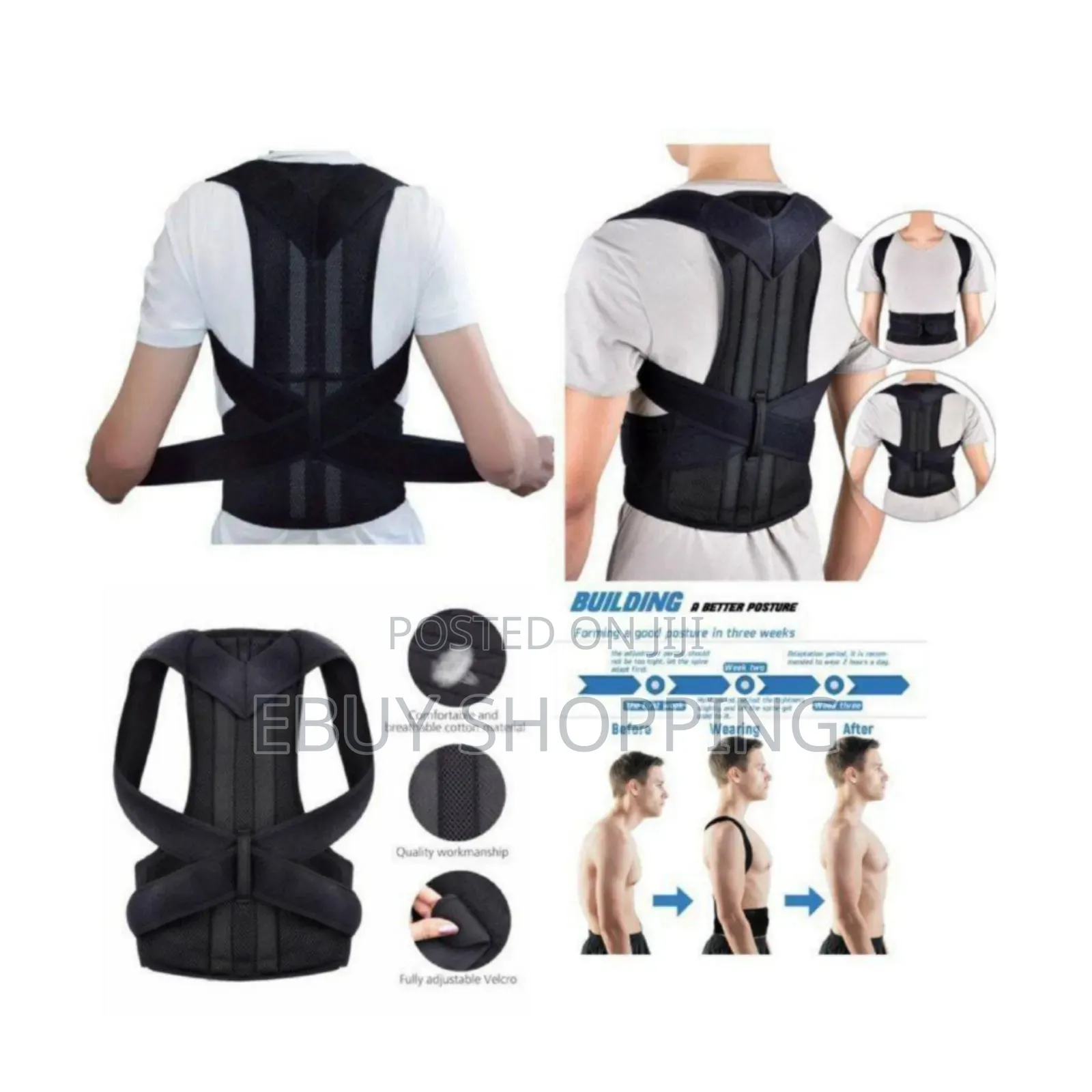 *Neck Shoulder Pain Relief Belt – Adjustable Comfortable